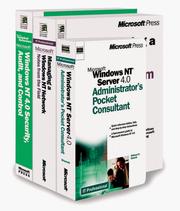 Cover of: Microsoft® Windows NT® 4.0 Essential Reference Pack | Microsoft Press