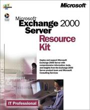 Cover of: Microsoft  Exchange 2000 Server Resource Kit (IT-Resource Kits)