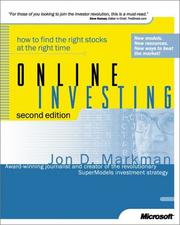 Cover of: Online Investing