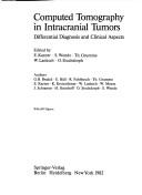 Cover of: Computed tomography in intracranial tumors: differential diagnosis and clinical aspects