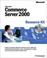 Cover of: Microsoft Commerce Server 2000 resource kit