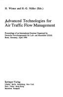Cover of: Advanced Technologies for Air Traffic Flow Management by H. Winter