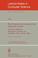 Cover of: The programming language Ada reference manual