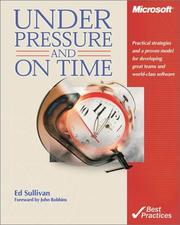 Cover of: Under Pressure and On Time by Ed Sullivan
