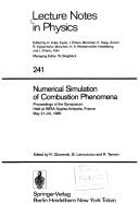Cover of: Numerical Simulation of Combustion Phenomena by R. Glowinski, B. Larrouturou