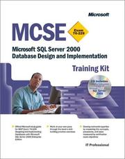 Cover of: MCSE Training Kit  by Microsoft Corporation
