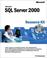 Cover of: Microsoft SQL Server 2000 Resource Kit (With CD-ROM)
