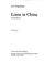 Cover of: Loess in China