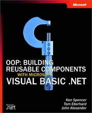 Cover of: OOP: Building Reusable Components with Microsoft Visual Basic .NET