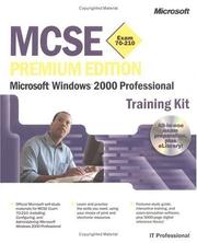 Cover of: MCSE Training Kit--Premium Edition: Microsoft(r)  Windows(r)  2000 Professional (Exam 70-210)