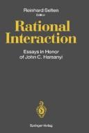 Cover of: Rational interaction by Reinhard Selten (ed.).