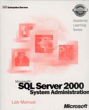 Cover of: Als Microsoft SQL Server 2000 System Administration: Installing, Configuring & Administering SQL Server 2000 (Pro-Academic Learning)