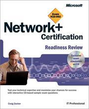 Cover of: Network+ Certification Readiness Review (Pro-Certification) by Craig Zacker