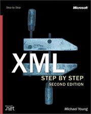 Cover of: XML Step by Step by Michael J. Young