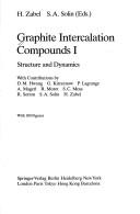 Cover of: Graphite Intercalation Compounds I: Structure and Dynamics (Springer Series in Materials Science)