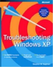 Cover of: Troubleshooting Microsoft Windows XP by Stephen W. Sagman