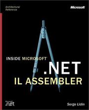 Cover of: Inside Microsoft .NET IL Assembler