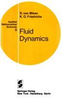 Cover of: Fluid dynamics