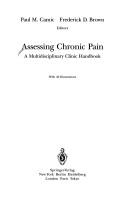 Cover of: Assessing Chronic Pain: A Multidisicplinary Clinic Handbook (Contributions to Psychology and Medicine)
