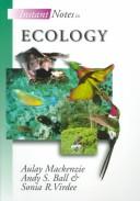 Cover of: Instant Notes in Ecology (Instant Notes Series)