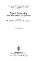 Signal processing by Louis Auslander