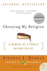 Cover of: Choosing My Religion by Stephen J. Dubner