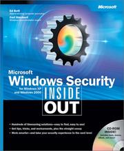 Microsoft Windows security for Windows XP and Windows 2000 by Ed Bott, Carl Siechert