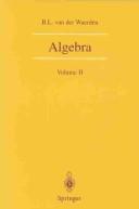 Cover of: Algebra: Volume II