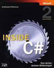 Cover of: Inside C# by Tom Archer