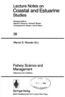 Cover of: Fishery Science and Management by Warren S. Wooster, Warren S. Wooster