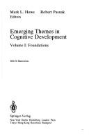 Cover of: Emerging themes in cognitive development