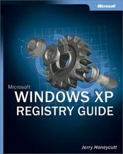 Cover of: Microsoft Windows XP Registry Guide | Jerry Honeycutt