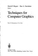 Cover of: Techniques for Computer Graphics by 