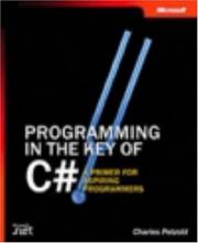 Cover of: Programming in the Key of C#