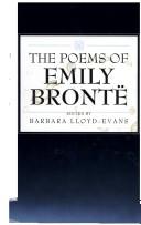 Cover of: The Poems of Emily Brontë | Barbara Lloyd Evans
