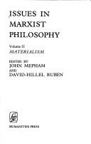 Cover of: Issues In Marxist Philosophy Volume 2