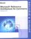 Cover of: Microsoft  Reference Architecture for Commerce Version 2.0 (Pro-Other)