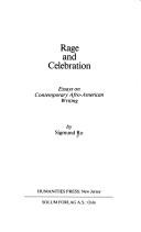 Cover of: Rage and Celebration: Essays on Contemporary Afro-American Writing