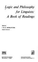 Cover of: Logic and philosophy for linguists: a book of readings