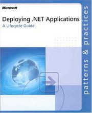 Cover of: Deploying .Net (Patterns & Practices) (Patterns & Practices) by Microsoft Corporation