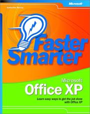 Cover of: Faster Smarter Microsoft Office XP