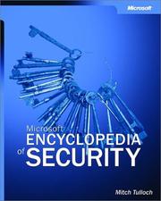 Cover of: Microsoft  Encyclopedia of Security by Mitch Tulloch