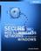 Cover of: Deploying Secure 802.11 Wireless Networks with Microsoft Windows