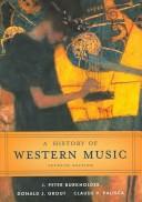 Cover of: A History of Western Music