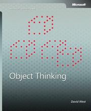 Cover of: Object thinking by West, David