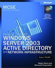 Cover of: MCSE Self-Paced Training Kit (Exam 70-297): Designing a Microsoft Windows Server 2003 Active Directory and Network Infrastructure