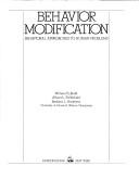 Cover of: Behavior modification | William H. Redd