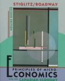 Cover of: Principles of Macroeconomics and the Canadian Economy (2nd Edition) / Principles of Microeconomics and the Canadian Economy (2nd Edition) | Joseph E. Stiglitz