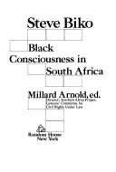 Cover of: Black Consciousness in South Africa by Steve Biko
