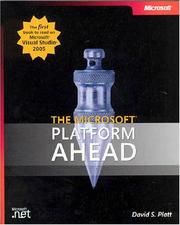 Cover of: The Microsoft  Platform Ahead (Pro - Developer)